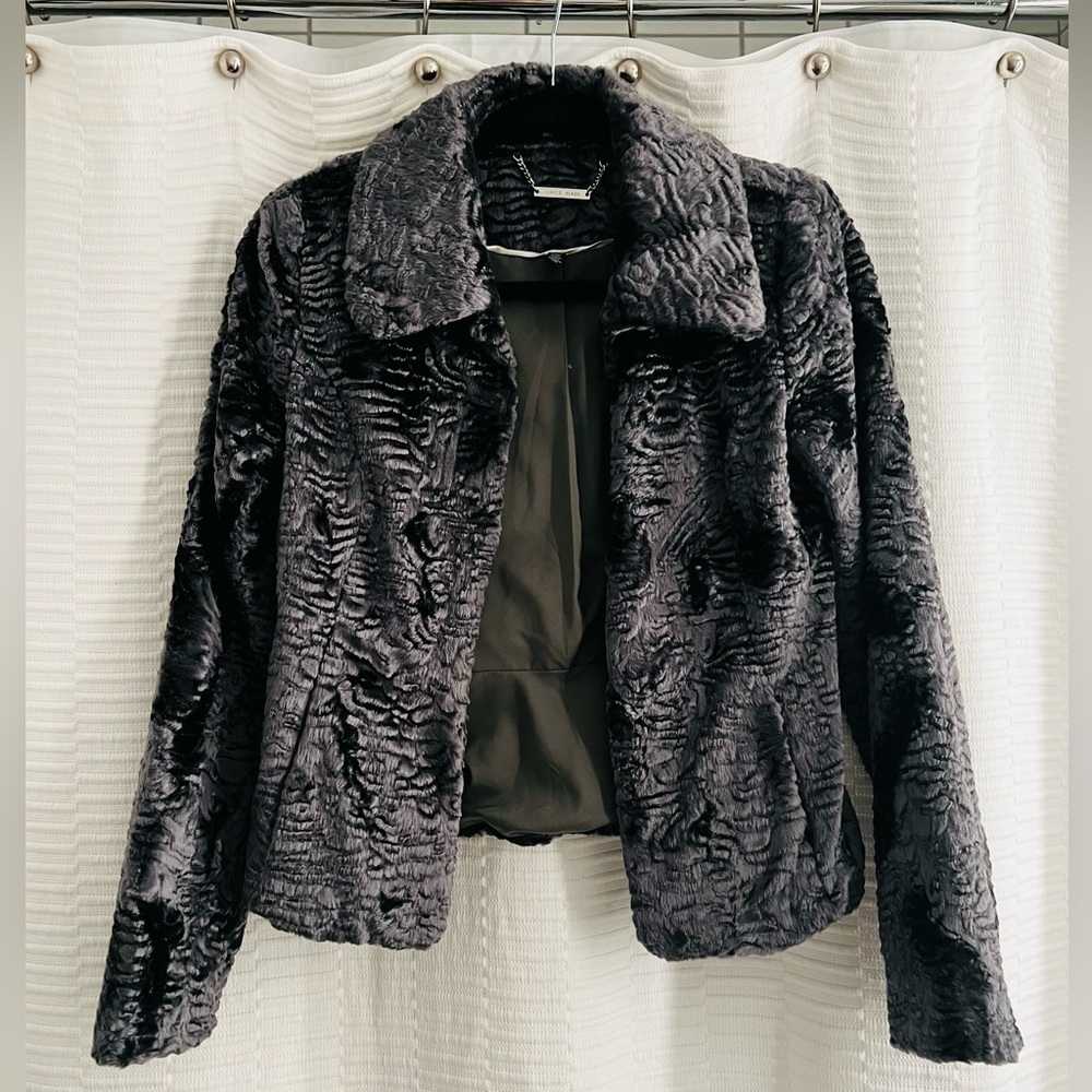 White House Black Market Patterned Velvet Jacket / Blazer